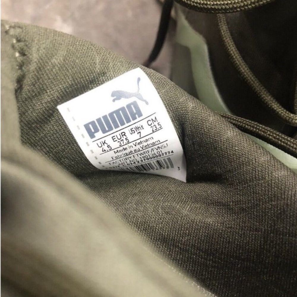 🌹🌹Puma Fierce Rope Olive Running Sneakers Size 7.5🌹🌹 - Picture 5 of 7